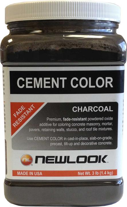 3 lb. Charcoal CEMENT COLOR product image 