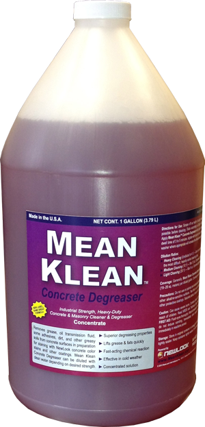 1 Gallon NewLook Mean Klean Concrete Degreaser