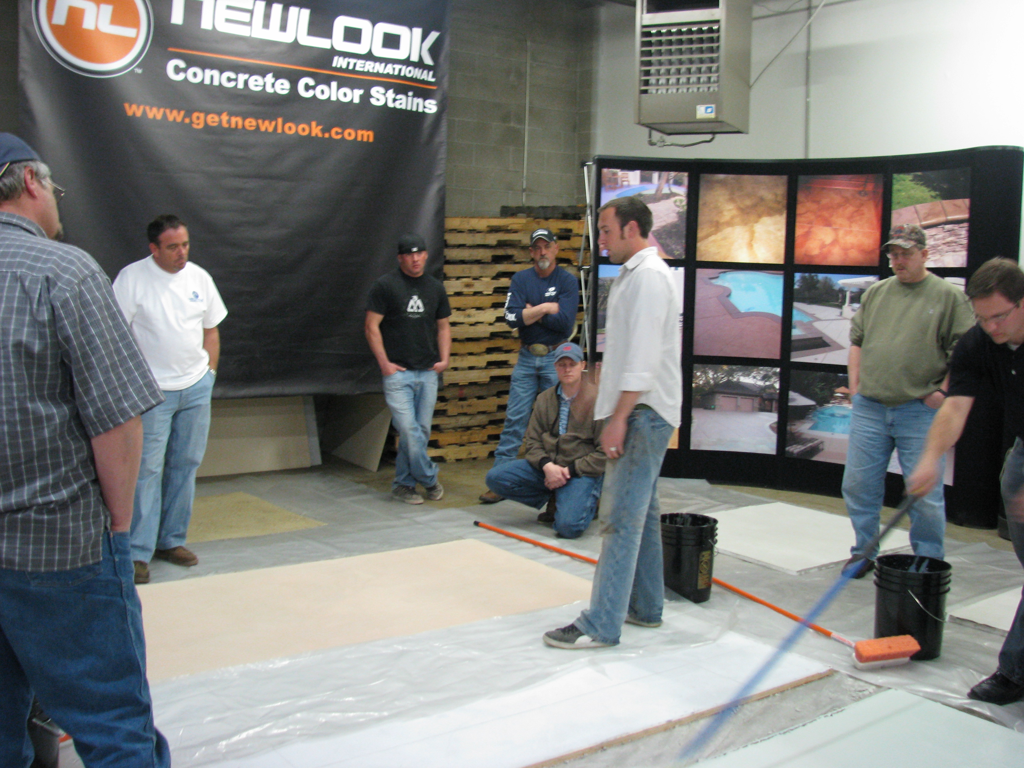 concrete stain training class