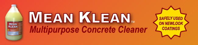 NewLook Mean Klean Concrete Cleaner