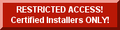 Find a Certified Installer or Distributor Button