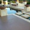 Courtesty: Glen Roman, STAINTEC
Residential Pool Deck, CA
Light Oak (295) Solid Color Stain Base