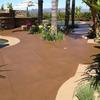 Credit: Kevin Brown
KB Concrete Staining
(855) 552-6815
Richards Pool Deck Project
Products:
Milk Chocolate SmartColor
Cowboy Dust SmartColor (bands)